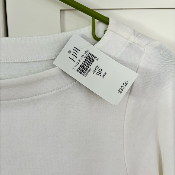 J.jill White Long Sleeve Top - Picture 2 of 3